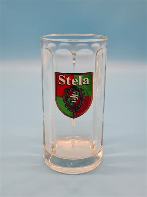 Stela Tirana Albanien Brauerei Bierglas Bier Glas alt Pils Krug