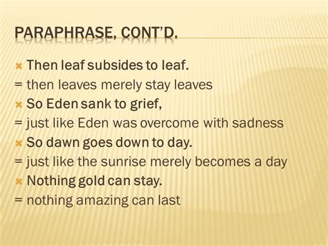 What Does Then Leaf Subsides To Leaf Mean Micaela Has Cooper