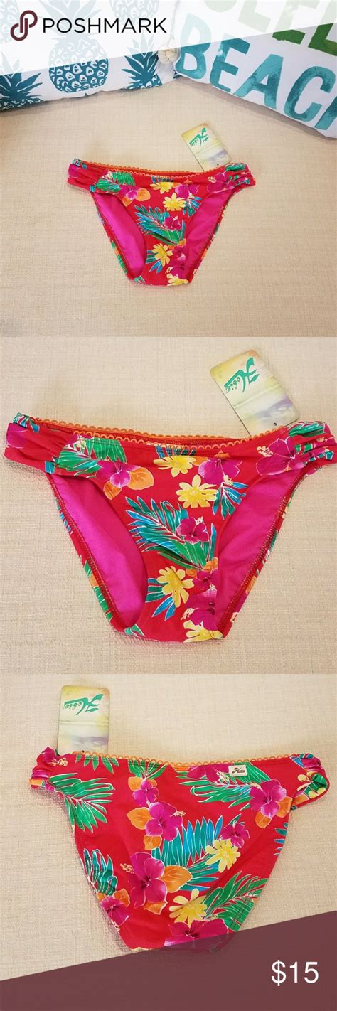 Hobie Bikini Bottom Nwt Bikinis Printed Bikini Bottoms Bikini Bottoms