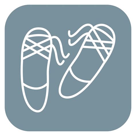 Premium Vector Ballet Shoes Vector Illustration