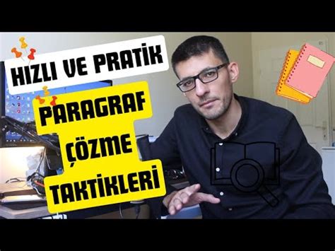 Hızlı ve Pratik Paragraf Çözme Taktikleri YouTube