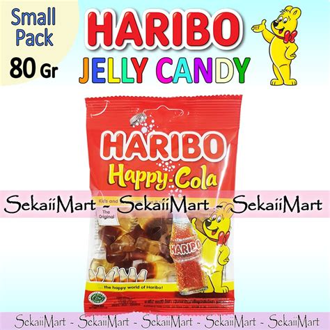 Jual Haribo Permen Jely Aneka Rasa Buah Kemasan Kecil 80g Jelly Candy