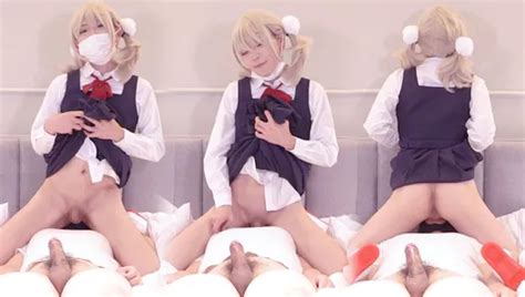 Ui shigure facesitting süßer ladyboy Cosplayer Transvestit trans Hentai Cosplay 7 xHamster
