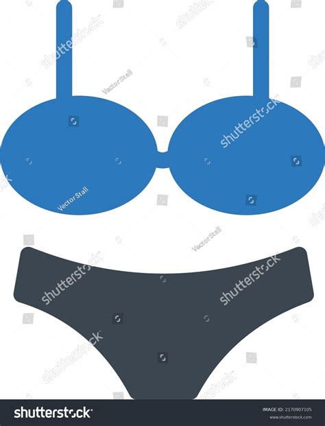 Bikini Vector Illustration On Transparent Backgroundpremium Stock Vector Royalty Free