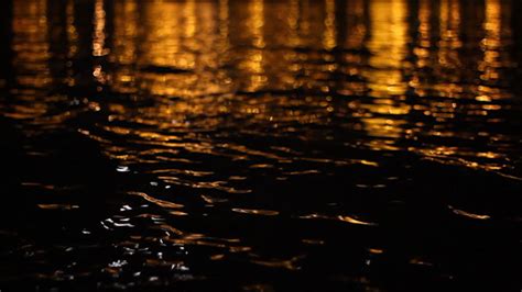 Dark Water With Reflections, Stock Footage | VideoHive