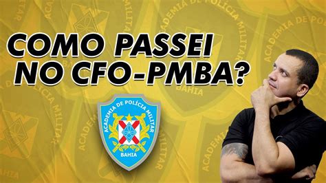Cfo Elite Estrategia - COMO PASSEI NO CONCURSO PARA O CFO-PMBA - ELITE ESTRATÉGIAS PARA ...