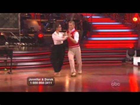 Jennifer Grey And Derek Hough Dancing With The Stars Wk 3 Samba Youtube