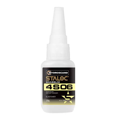 Staloc 4S06 Instant adhesive, elastomer - Sealing - Seal, lock, glue ...