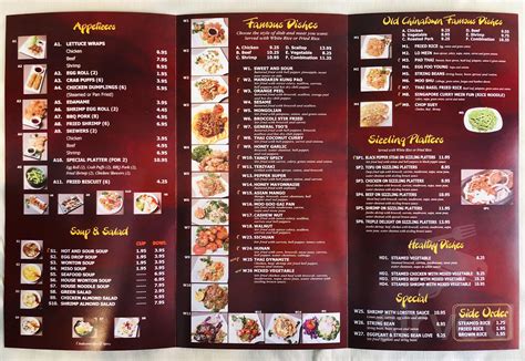 Taste Of China Menus In Montgomery Texas United States