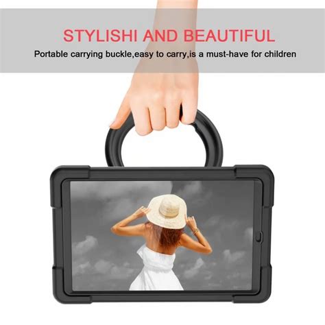 360 Вращающийся силиконовый чехол для Samsung Galaxy Tab A 10,1 SM-T510 ...