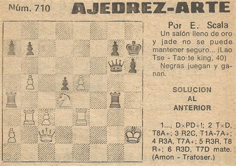 Tarraco Postal Chess Ajedrez Arte 710