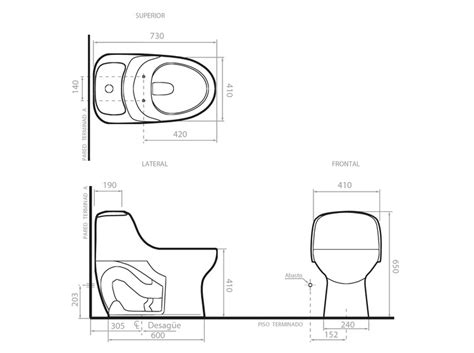 Tamanhos De Vasos Sanitários - Medidas De Formato De Corpo De Vaso