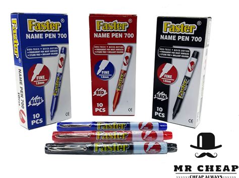 Faster Name Pen 700 (Box) 20110 – Mr Cheap - Customize Wood Products