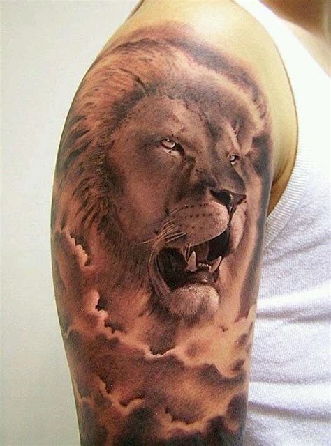 50 Examples of Lion Tattoo | Art and Design