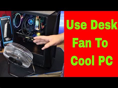 external computer fan mounting fan  case cooling linus tech