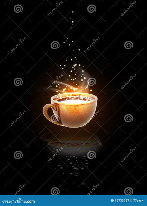 Magical Coffee Stock Illustration Illustration Of Beverage 16733767