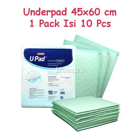 Jual UPad Ukuran 45x60 Underpad OneMed 45 X 60 Cm Perlak Alas Popok One