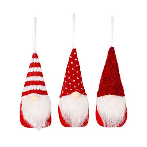 Kezqiaxn Christmas Decorations Hanging Gnomes Ornaments Set Of Hand