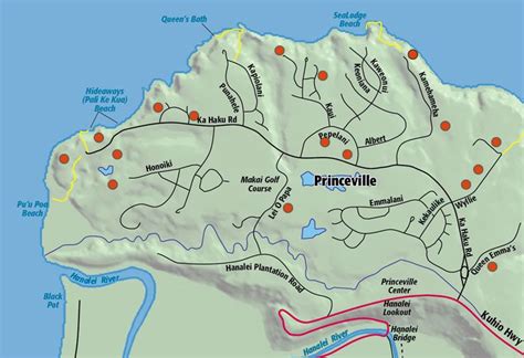 Princeville Area | Hawaii Revealed | Princeville, Princeville kauai ...