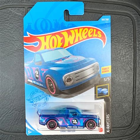 HOT WHEELS 風火輪 原創車 X RAYCERS DRAFTNATOR 透明藍 蝦皮購物