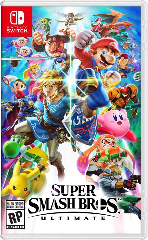 Cover Art For Super Smash Bros Ultimate Smashbros