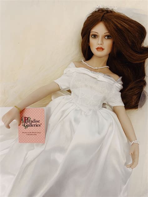 Paradise Galleries Bride Doll Bride Dolls Wedding Dresses Flower