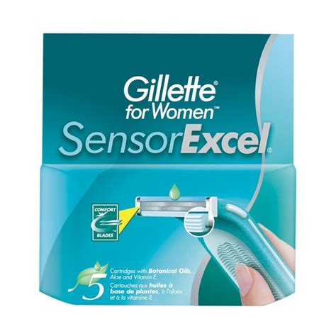 Сменные кассеты для бритвы Gillette Venus Sensor Excel 5 шт купить на ...
