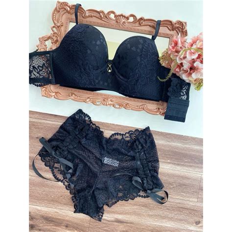Langerie Feminino Sexy Luxo Lingerie Calcinha E Suti Sensual Conjunto Lingerie De Renda Linha