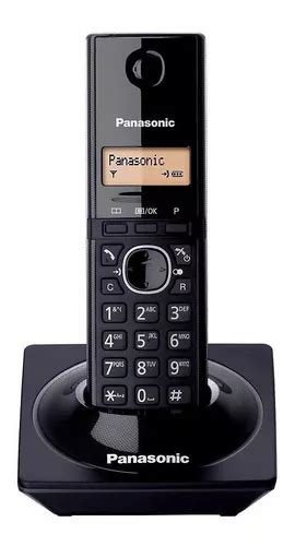 Tel Fono Panasonic Kx Tg Inal Mbrico Color Negro