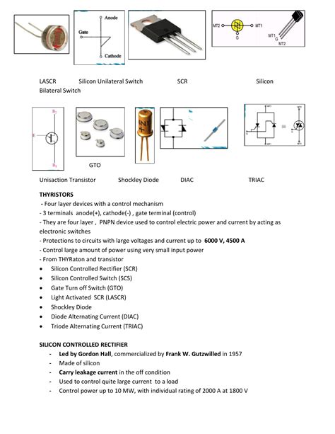 Light Activated Scr Datasheet Shelly Lighting