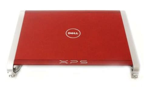 New Oem Dell Xps M Ccfl Lcd Display Back Cover Red W Hinge