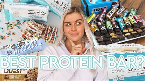 Who Has The Best Protein Bar Taste Testing And Ranking The Most Popular