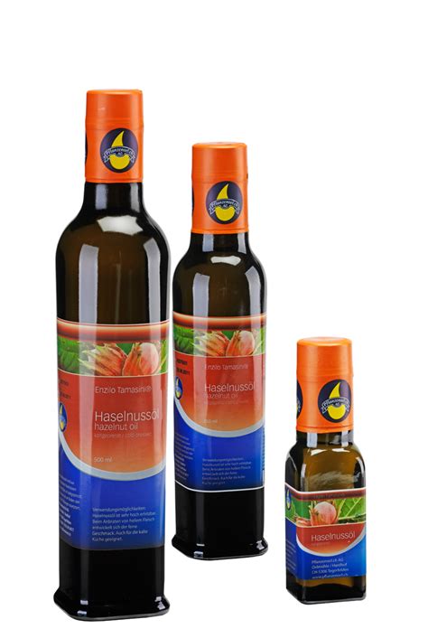 Haselnussöl, kaltgepresst von herrlichem Geschmack tolles Produkt ...