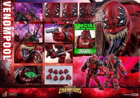 多金魚全新 Hot Toys 1 6 VGM35B 特別版 Marvel 超級爭霸戰 Venompool 猛毒侍 露天市集 全台最大的網路購物市集