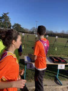 Championnat départemental de laser run Collège Lucie Aubrac