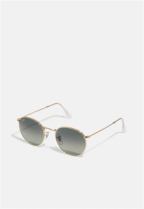 Ray Ban Round Metal Unisex Zonnebril Gold Colouredgoudkleurig