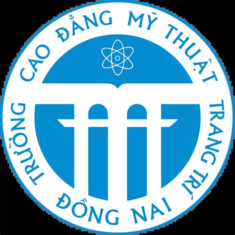 Vector Logo Trường Cao đẳng Mỹ Thuật Trang Trí Đồng Nai Dncda