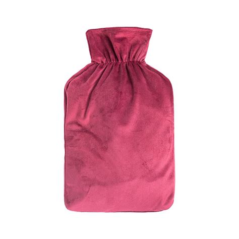 Body Beauty Hush Velvet Hot Water Bottle Cover L