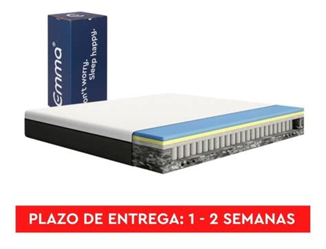 Colch N Emma Hybrid Premium Plazas Plus X X Cm Cuotas Sin