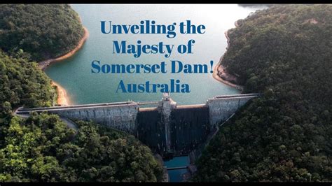 somerset dam aerial  queenslands stunning reservoir nature