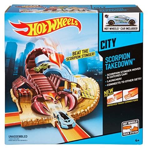 Hot Wheels Escorpión Ciudad Track Set Mercado Libre