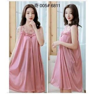 Jual Lingerie JUMBO Baju Tidur Sexy Satin LD 120cm COD Privacy Terjamin Shopee Indonesia