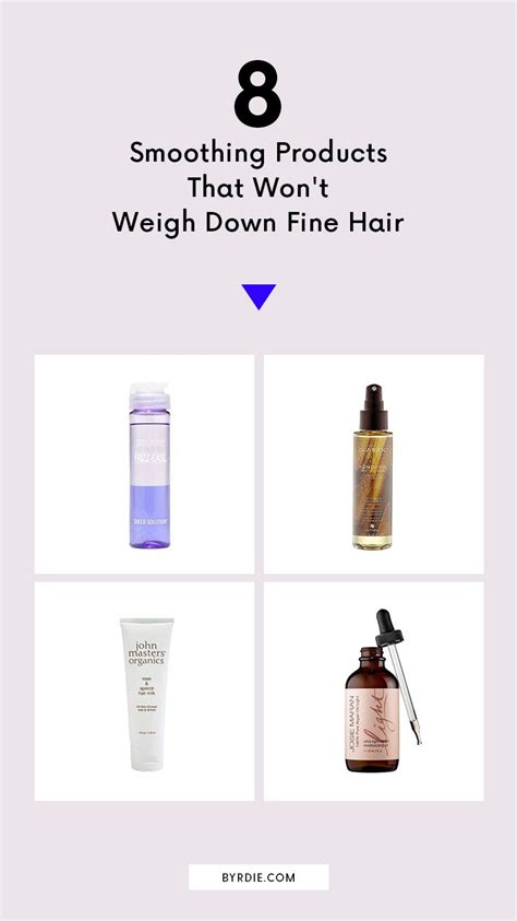 16 Frizz Control Products That Wont Weigh Down Fine Hair Fine Hair Frizz Control Air Dry Hair