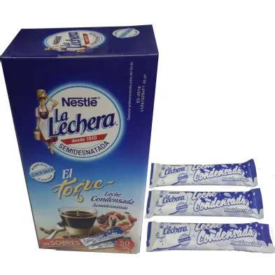 Leche Condensada Monodosis Single Dose Condensed Milk Theiceman