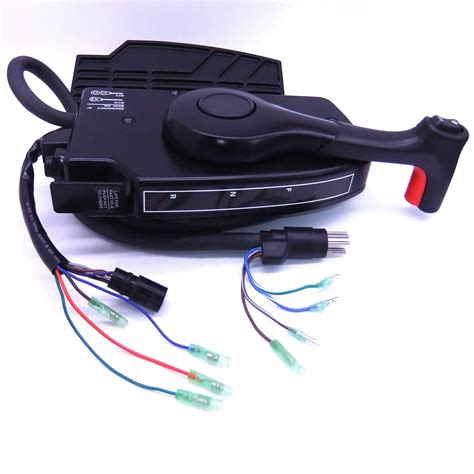 A Boat Motor Side Mount Remote Control Box With Pin For