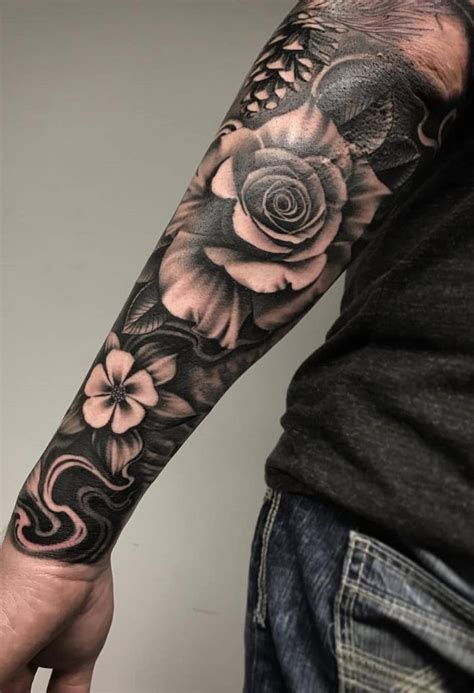 Tatuagens Masculinas Flores - 50 Tatuagens no Antebraço Masculino para se inspirar | TopTatuagens ...