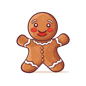 Printable Gingerbread Man PNG Transparent Images Free Download | Vector ...