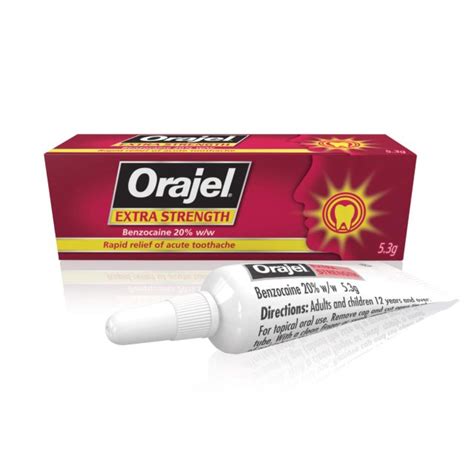 Orajel Extra Strength Dental Gel - Easy Pharmacy