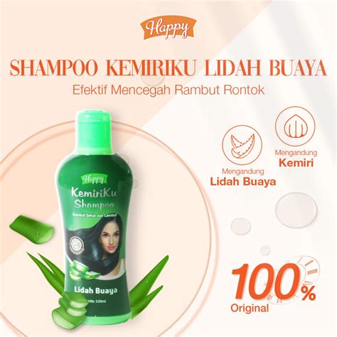 Jual Happy Shampoo Lidah Buaya Ml Shopee Indonesia