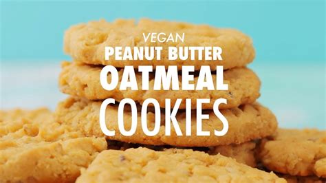 Vegan Peanut Butter Oatmeal Cookies Loving It Vegan Youtube